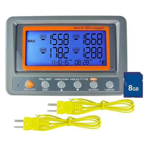 Channel thermocouple data - thermocouple,