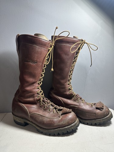 Vintage baileys lineman boots - vintage,
