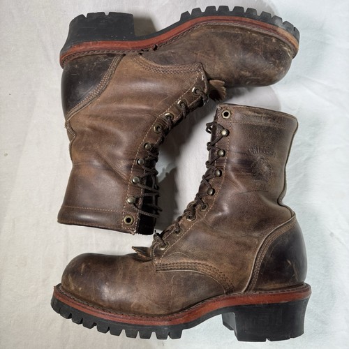 Chippewa leather safety toe - chippewa,
